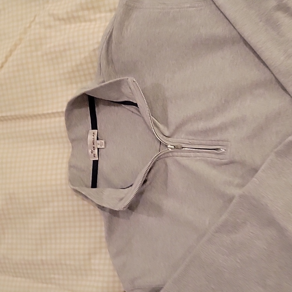 Peter Millar gray 1/4 zip